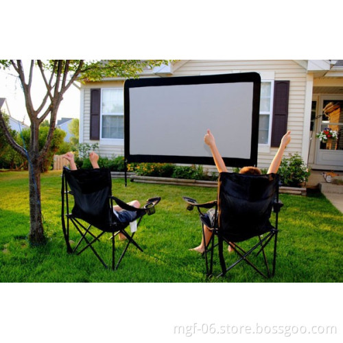 VGOMS7296 120'' 2014 Hot sale indoor or outdoor commercial movie screen projection screens